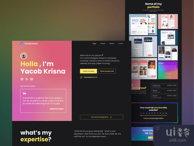 我的投资组合网站 - 探索(My Portfolio Website - Exploration)