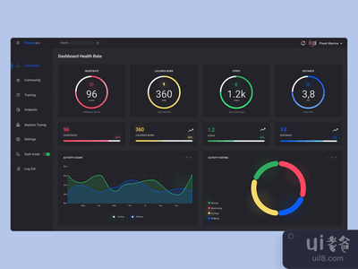 健身仪表板(Fitness Dashboard)