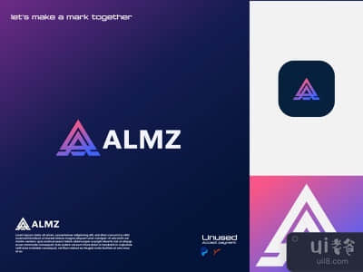 字母A的标志 - 一个现代的标志(Letter A logo  - A modern logo)