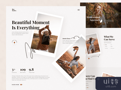 摄影网站 - 探索 ?(Photography Website - Exploration ?)