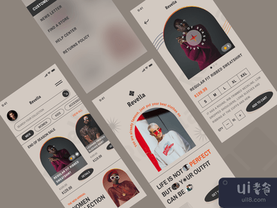 Revella - 一个在线时装店(Revella - An Online Fashion Store)