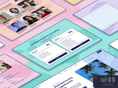 ? Nigodo--大胆的Tailwind模板(? Nigodo - Bold Tailwind template)
