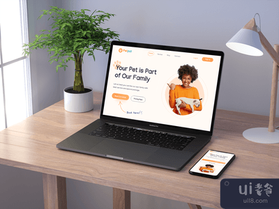 Petpal - 宠物护理模拟图视图 ?(Petpal - Petcare Mockup View ?)