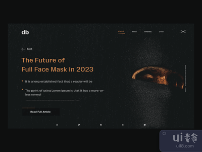面罩 ___屏幕(Face mask ___ screen)