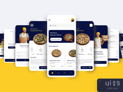 披萨外送应用程序(Pizza Delivery App)