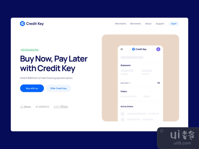 先买后付 - 着陆概念(Buy Now Pay Later - Landing Concept)