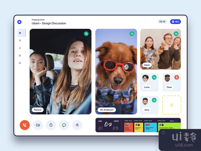 ? 视频会议（网络/应用）。(? Video Conferencing (Web/APP))