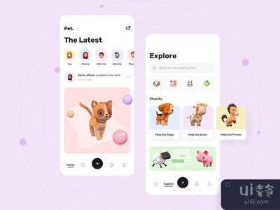 宠物护理移动应用程序(Pet Care Mobile App)