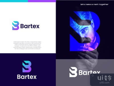 未使用的B字母标志 - B标志 - 标志设计者(Unused B letter logo - B logo - Logo designer)