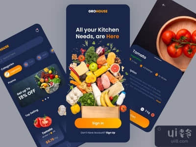 Grohouse - 杂货店应用程序(Grohouse - Grocery App)