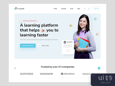 在线课程主页(Online Course Home Page)