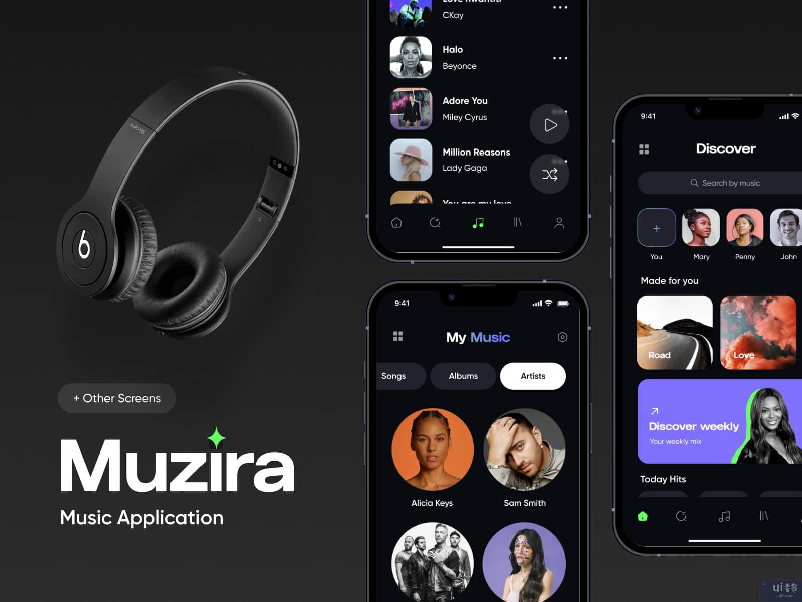 Muzira音乐应用程序(Muzira music application)