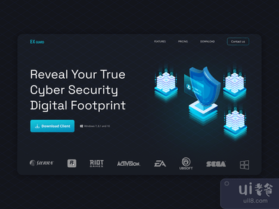 呼叫中心登陆页(Exguard Landing Page)