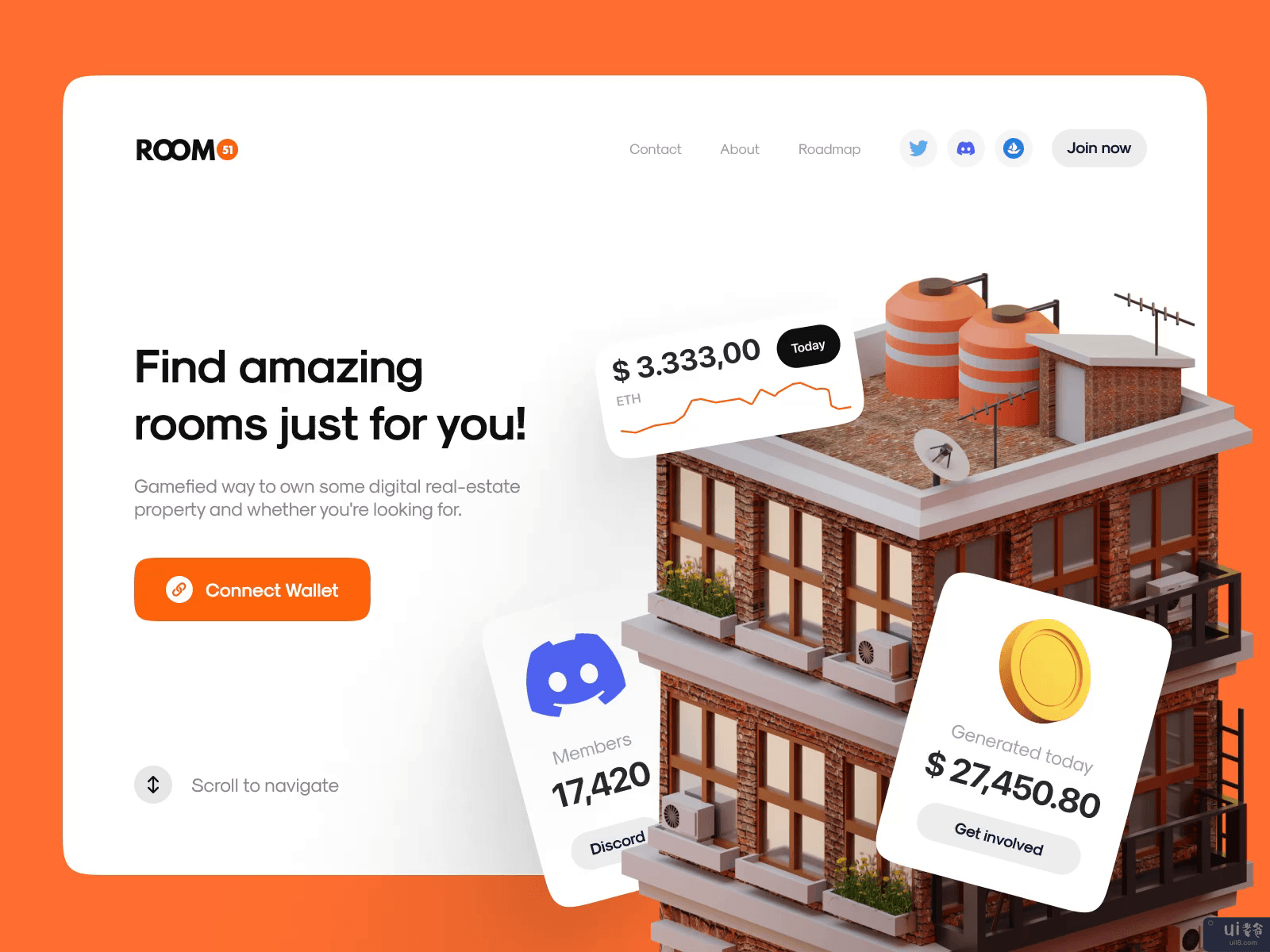 WEB3房地产网(NFT)(WEB3 Real-Estate (NFT))