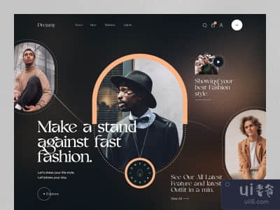 服装店网站设计(Clothing Store Website design)