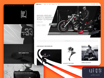 时尚电子商务着陆页(Fashion E-commerce Landing Page)