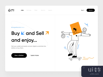 SPYLY登陆页面(SPYLY Landing Page)