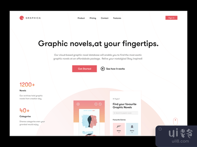 网站登陆页(Website landing page)