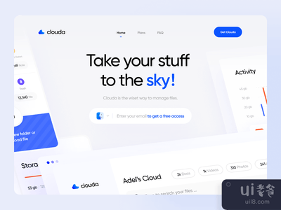 Clouda :: 着陆页(Clouda :: Landing Page)