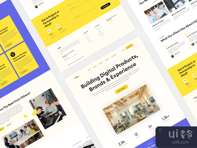 数字机构网站(Digital Agency Website)