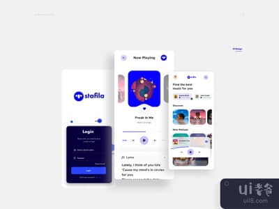 Stafila UI设计样本(Stafila UI design sample)