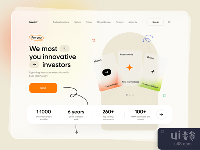 创新投资者--英雄头像(Innovative Investor - Hero Header)