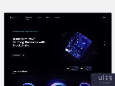 加密货币区块链 UX/UI(Cryptocurreny Blockchain UX/UI)
