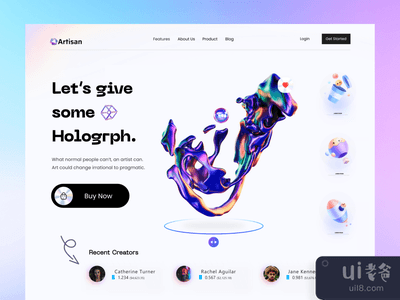 NFT Marketplace网站(NFT Marketplace Website)