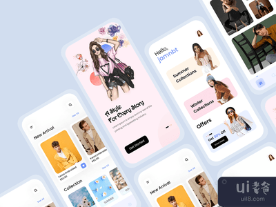 时尚电子商务应用程序(Fashion E-commerce App)