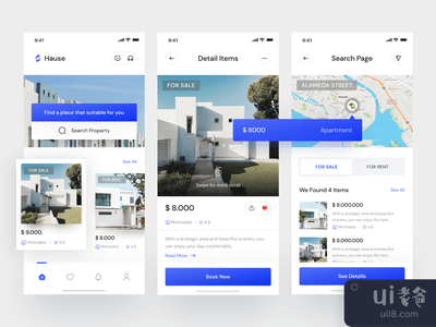 Hause - 公寓预订应用程序(Hause - Apartment Booking App)