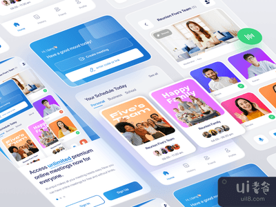 在线会议应用程序(Online Meeting App)