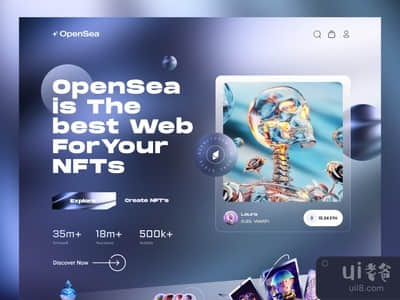 NFT网站设计(NFT Website Design)