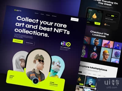 NFTs市场网站设计(NFTs Marketplace Website Design)
