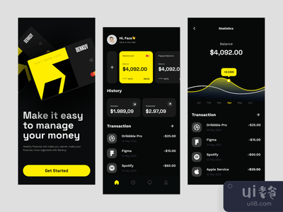 BENKUY - 金融移动应用(BENKUY - Finance Mobile App)