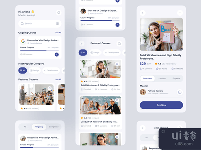 电子学习移动应用程序(E-learning Mobile App)