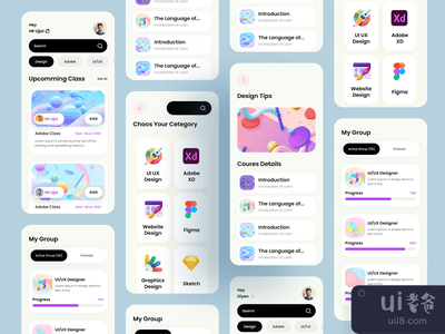在线课程应用程序(Online Course App)