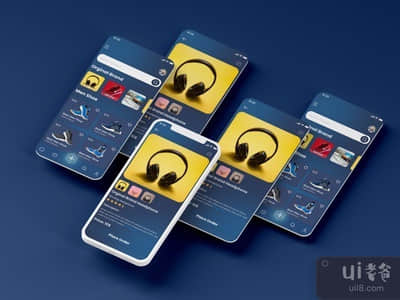 电子商务应用UI设计(Ecommerce App UI Design)