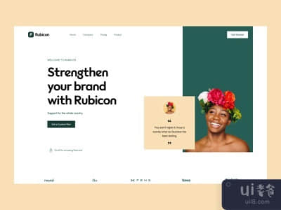 Rubicon:着陆页英雄(Rubicon: Landing Page Hero)