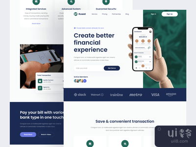 Ruwet - 财经网页(Ruwet - Finance Landingpage)