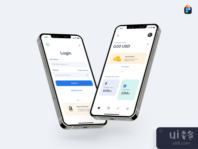 VawePay:加密货币支付服务提供商 - UI设计(VawePay: Crypto Payment Service Provider - UI Design)