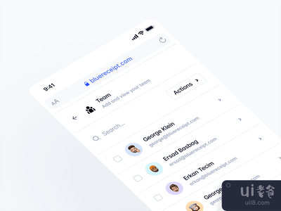 BlueReceipt:设置 手机(BlueReceipt: Settings Mobile)