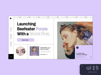 化妆品挑战用户界面(Makeup challenge UI)