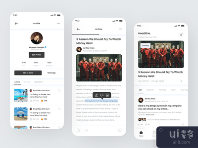 Medicuy文章应用程序(Medicuy Article App)