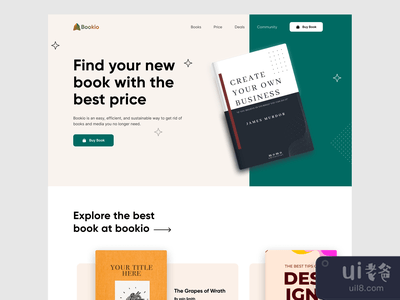 书籍登陆页(Book Landing page)