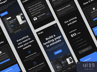 办法。- 网站建设者响应性(Wege. - Website Builder Responsive)
