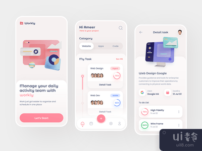 日常任务管理移动应用程序(Daily Task Management Mobile Apps)