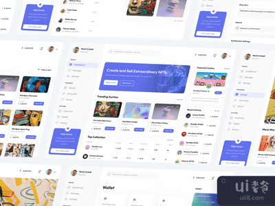 Enefthi - NFT市场仪表板(Enefthi - NFT Marketplace Dashboard)