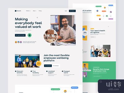 Gawork - 登陆页(Gawork - Landing Page)