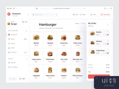 收银员食品位置(Cashier food pos)