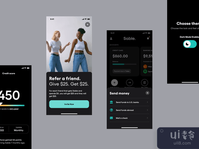 Sable App - 推荐人，金钱运动捷径，以及更多(Sable App – Referrals, Money Movement Shortcuts, and more)